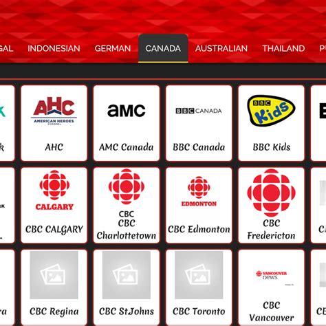 canadian tv stations list